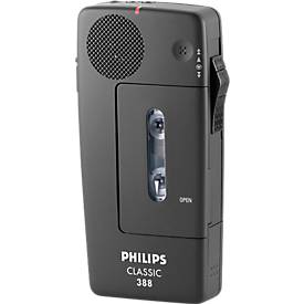 Philips Pocket Memo 388 Classic Analoges Diktiergerät Aufzeichnungsdauer (max.) 30 min Schwarz inkl. Trageschlaufe