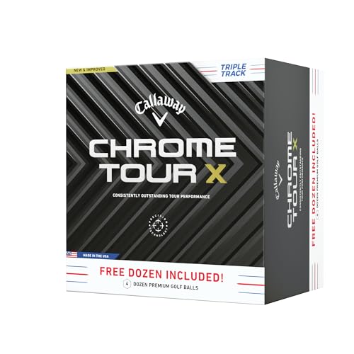 Callaway Chrome Tour X 2024 Triple Track – 4 für 3er-Pack