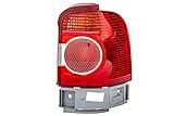 HELLA 2VA 964 957-021 Heckleuchte - Glühlampe - glasklar/rot - äusserer Teil - rechts - für u.a. VW Sharan (7M8, 7M9, 7M6)