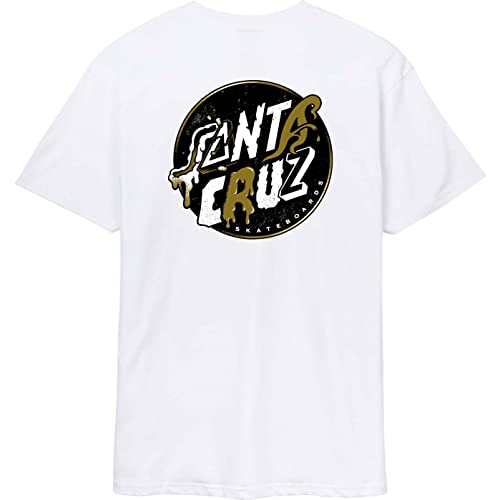 Santa Cruz DNA Dot T-Shirt Herren weiß L