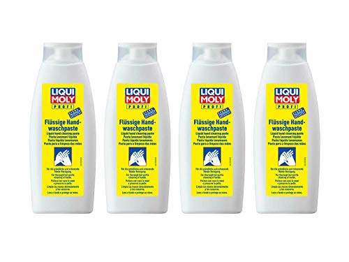 4x Original Liqui Moly 500ml Flüssige Handwaschpaste Liquid zum Reinigen 3355