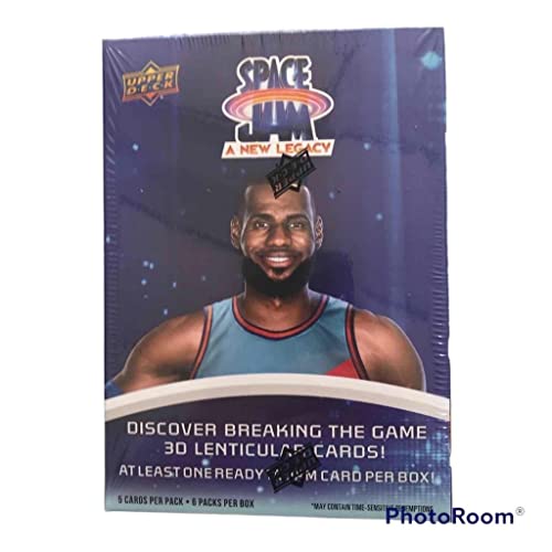 Upper Deck Space Jam 2: A New Legacy Blaster 6-Pack Box