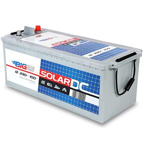 BIG Solarbatterie 12V 230Ah Versorgung Wohnmobil Boot Batterie statt 220Ah 200Ah