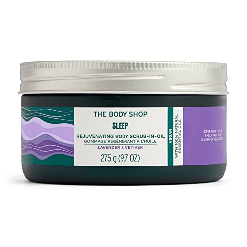 The Body Shop Body Scrub Oil, Lavender and Vetiver, 275g