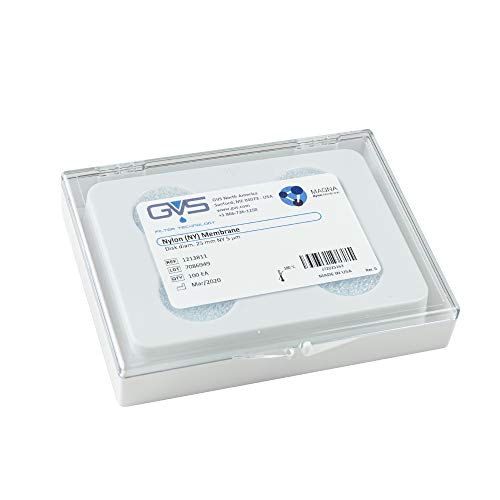GVS Filter Technology, Filter Disc, NY Membran, 5.0µm, 25mm, 100/pk