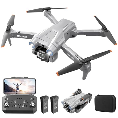 EURHOWING Faltbare Drohne mit Kamera für Anfänger, RC Quadcopter Drohne mit App WIFI FPV Live-Video, Höhenhaltung, Headless-Modus One-Key-Abheben Landung für Erwachsene Kinder