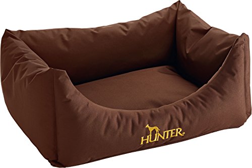 HUNTER Gent Hundesofa, wasserabweisend, schmutzabweisend, antibakteriell,80 x 60 cm, braun