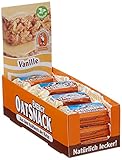 Davina Energy OatSnack, Müsli Riegel von Hand gemacht, Vanille, 30 x 65 g, 1er Pack (1 x 1950g)