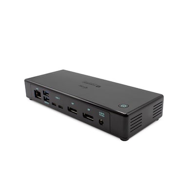 i-tec Thunderbolt 3/USB-C Dockingstation 2x4K/1x8K mit 85W Stromversorgung - 2X DisplayPort 2X USB-C 1x GLAN 3X USB 3.1 1x Audio für MacOS Windows