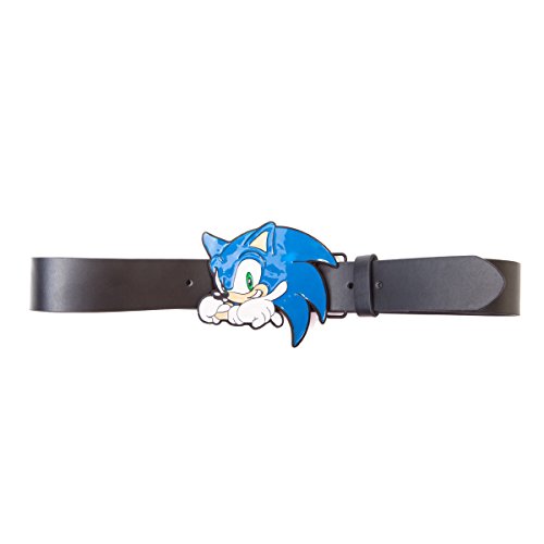 Sonic -S- Crossed Arms Buckle With Belt
