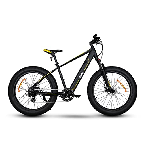 E-Mobilität Jeep Mountain E-Bike MHFR 7100, 26x4,0-, schwarz