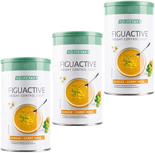 LR Figu activ Gemüse-Curry-Suppe 3er Set + Gratis Tic Tac
