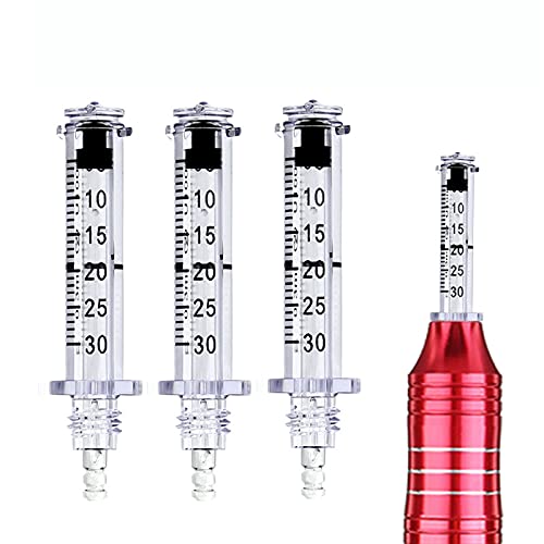 LONGROOM Hyaluronsäure Stift, 26pcs 0.3ml Ampullenkopf - für Faltenentfernung Spritze für Lifting Lip Anti-Falten Hautpflege Werkzeug(Ohne Flüssigkeit)
