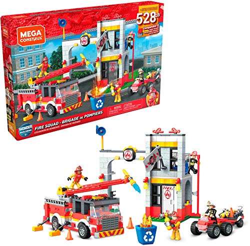 Mattel Mega Construx GLK56 Fire Station, 522 Teile