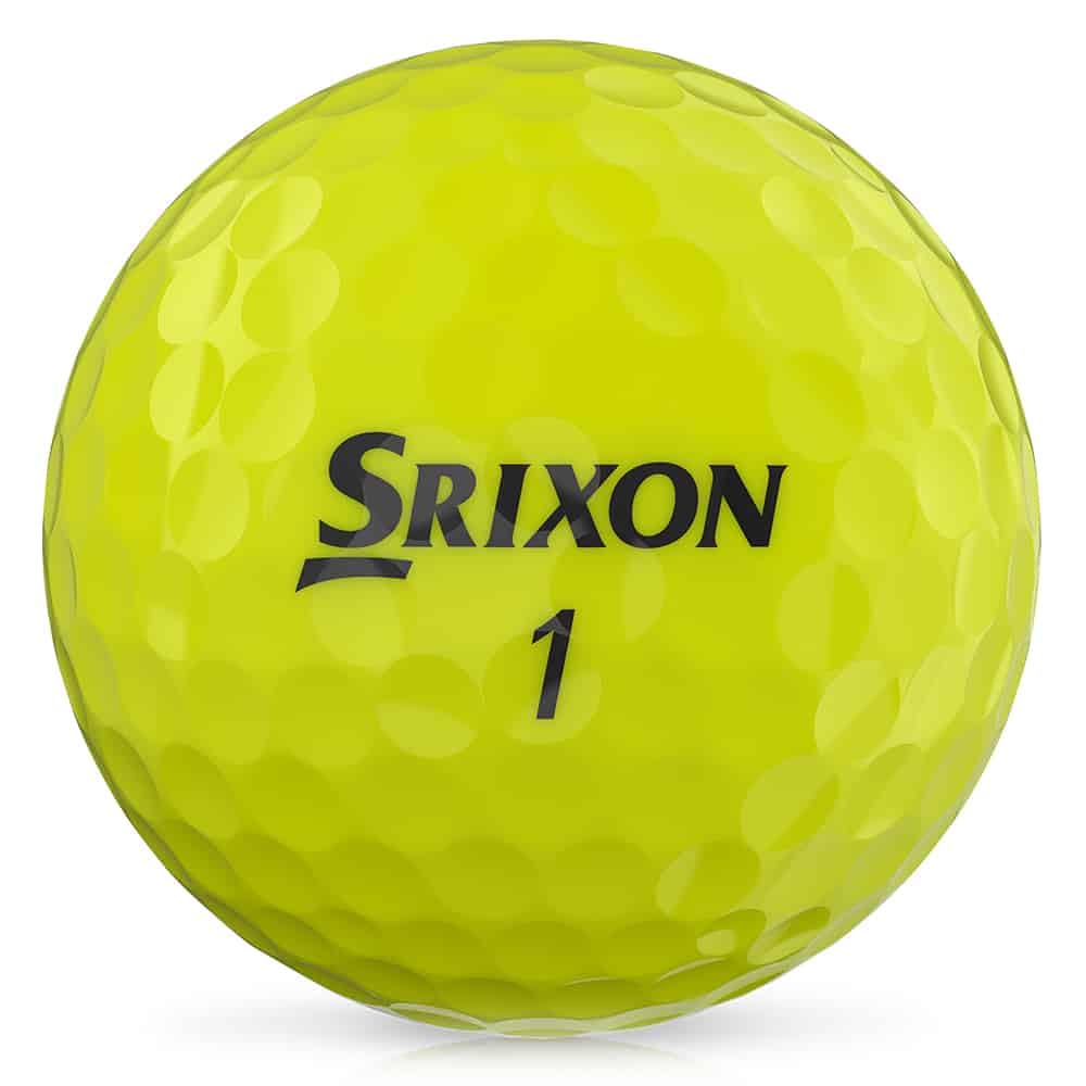 Srixon Unisex-Erwachsene Q-Star 6 TYL Golfball, gelb, Dozen