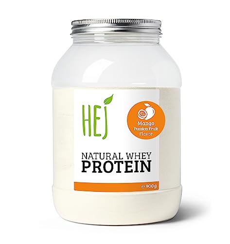 HEJ Whey | Eiweiss Protein Pulver Shake | Mango Passion Fruit - 900 g