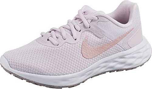 Nike Damen Revolution 6 Road Running Shoe, Black/Hyper Pink-Iron Grey, 42 EU