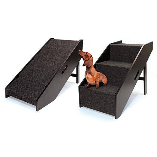 Croci Flip Steps Rampe, Sicherheit für Hunde, 50 x 43 cm für Hunde 27 kg max