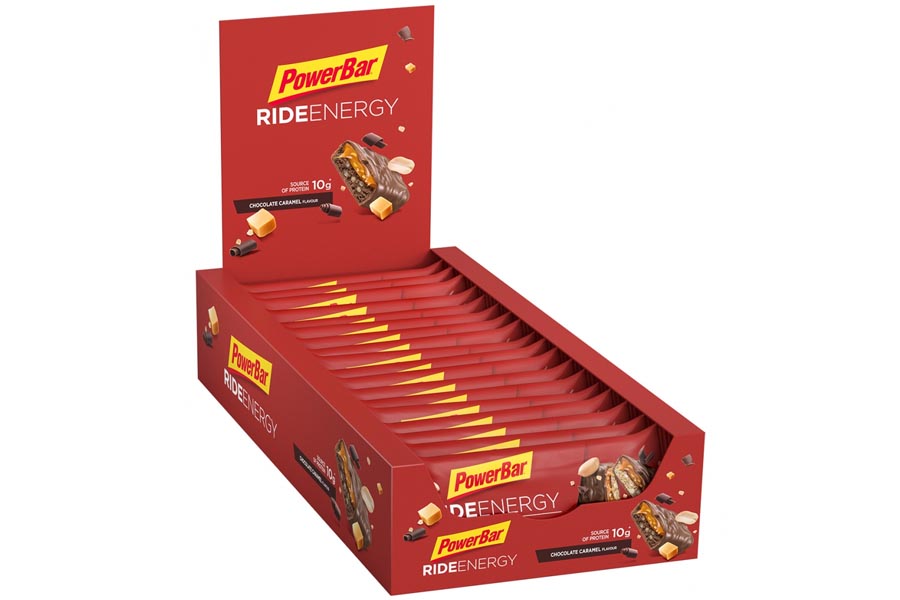 PowerBar Ride Energy Energieriegel Schokoladenkaramell x18