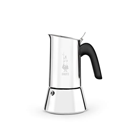 Bialetti New Venus, Kaffeekanne aus Stahl 4 Tazze