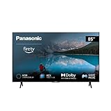 Panasonic TX-85MXW834, 85 Zoll 4K Ultra HD LED Smart TV, High Dynamic Range (HDR), Dolby Atmos & Dolby Vision, Fire TV, Prime Video, Alexa, Netflix, Game Modus, Schwarz