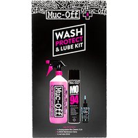 Muc Off Wash, Protect, Lube Kit Reinigungspack