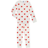 Petit Bateau Jungen 5940104 Pyjama-Set, Marshmallow/Terkuit, 10 Jahre