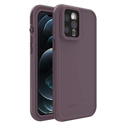 LifeProof FRE Series wasserdichte Schutzhülle für iPhone 12 Pro Max, Ocean Violet (Berry Conserve/Dusty Lavender)