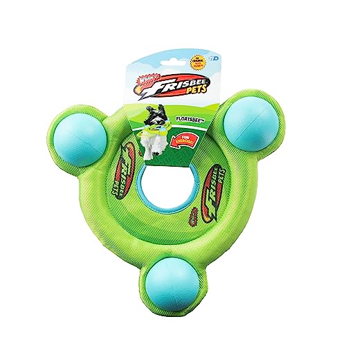 Wham-O Pets Frisbee Floatsbee - Wasser und Land Spiel Frisbee - Ball und Scheibe Hundespielzeug