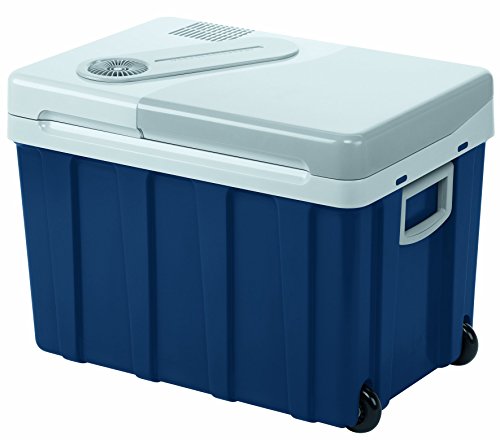 Mobicool MV30 DC Kühlbox, elektrisch, tragbar, blau, Fassungsvermögen 29 L, Anschluss 12V Zigarettenanzünder, Kühlen bis 17 °C unter Raumtemperatur