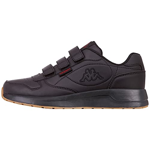 Kappa Unisex-Erwachsene Base VL Sneaker, Schwarz (Black 1111), 37 EU
