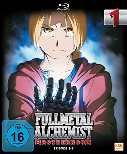 Fullmetal Alchemist: Brotherhood - Vol. 1 (Digipack im Schuber mit Hochprägung und Glanzfolie) [Blu-ray] [Limited Edtion] [Limited Edition]