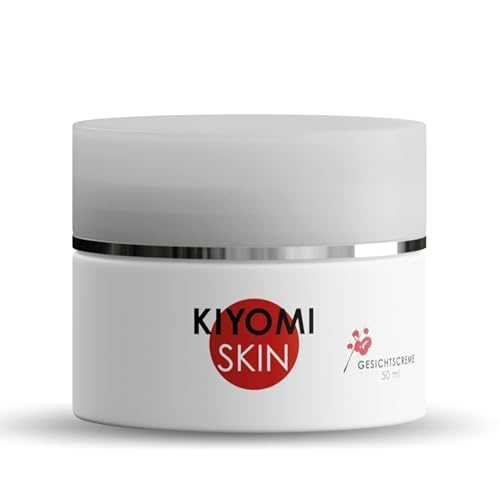 KIYOMI SKIN 5-ALA Skin Energy Gesichtscreme - 50 ml mit Hyaluron - bei trockener Haut, dermatest sehr gut, vegan