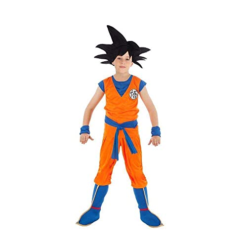 Chaks Son Goku-Dragonball Z-Lizenzkostüm für Kinder orange-blau 152 (11-12 Jahre)