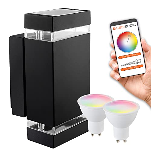 Smarte LED Wandleuchte - Smart Life App - RGB CCT - WiFi - Tuya - Smart Home