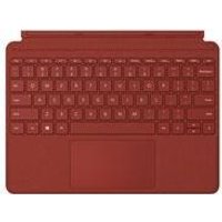 Microsoft Surface Go Type Cover - Tastatur - mit Trackpad, Beschleunigungsmesser - hinterleuchtet - Deutsch - Poppy Red - kommerziell - für Surface Go, Go 2
