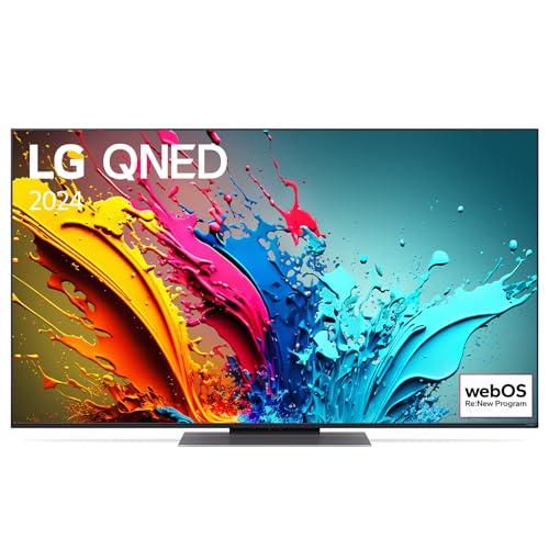 LG 55QNED86T6A TV 55" (139 cm) QNED Fernseher (α8 4K AI-Prozessor, HDR10, bis zu 120Hz) [Modelljahr 2024]