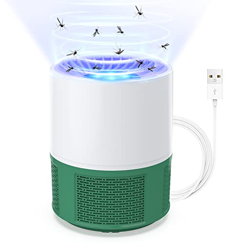 Insektenvernichter, USB Elektrischer Elektrisch Fliegenfalle, Mückenfalle Mückenlampe, Moskito Killer Lampe mit Licht, Fruchtfliegenfalle für küche Innen Außen