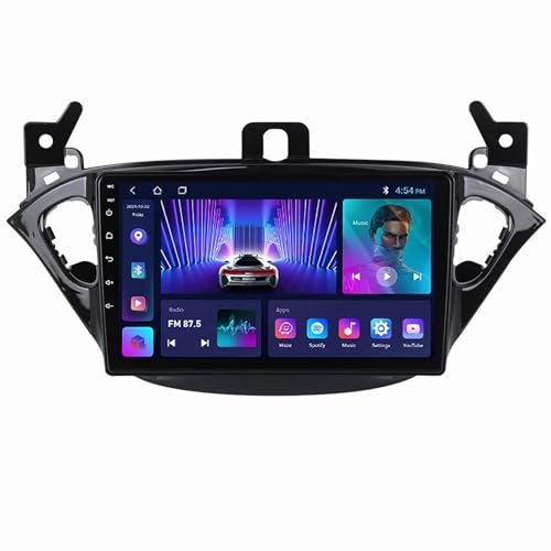 Android 11 Autoradio Für Opel Corsa 2014-2019 Mit Wireless Carplay Android Auto, 9 Zoll Touchscreen Mit GPS Navigation Bluetooth HiFi WiFi Lenkradsteuerung + Rückfahrkamera (Size : M700S - 8 Core 8+1