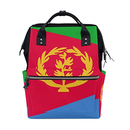 Eritrea Flagge Mama Taschen Mutter Tasche Wickeltasche Daypack Wickeltaschen für Baby Pflege