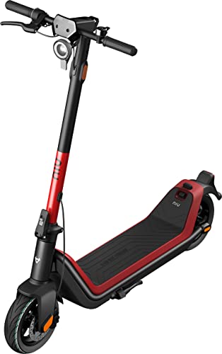 NIU Elektroroller für Erwachsene, 40km Reichweite, 100kg maximale Tragegewicht breiteres Trittbrett und Luftreifen sowie Lenkung, Faltbarer und tragbarer E-Scooter für Berufspendler (KQi3 Sport)…