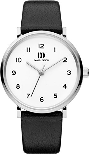 Danish Design Damen Analog Quarz Uhr mit Leder Armband IV12Q1216