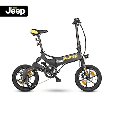 E-Mobilität Jeep Fold E-Bike FR 6020, 16x1,95-, schwarz