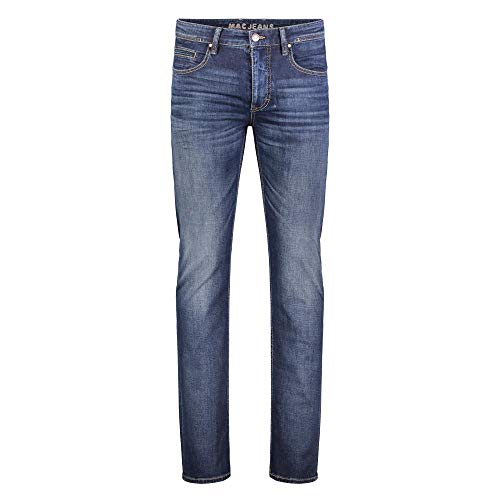 MAC Jeans Herren ARNE Straight Jeans, Blau (Dark Vintage Blue H768), W31/L34