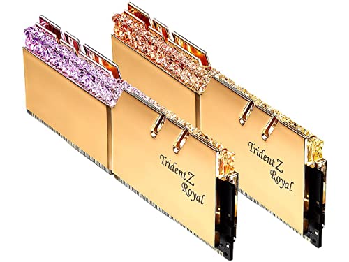 G.Skill Trident Z Royal F4-4600C18D-16GTRG Speichermodul 16 GB DDR4 4600 MHz - Speichermodule (16 GB, 2 x 8 GB, DDR4, 4600 MHz, 288-pin DIMM)