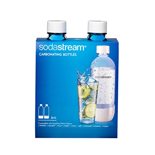 sodastream 1042211010 Kohlensäureflasche, Kunststoff, Weiß