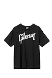 Gibson Gear GA-BLKTLG T-Shirt mit Gibson Logo, L