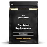 Diet Meal Replacement | Mahlzeitersatz Shake | Nährstoffreich | Vitamine & Mineralstoffe | THE PROTEIN WORKS | Caramel Macchiato | 2kg