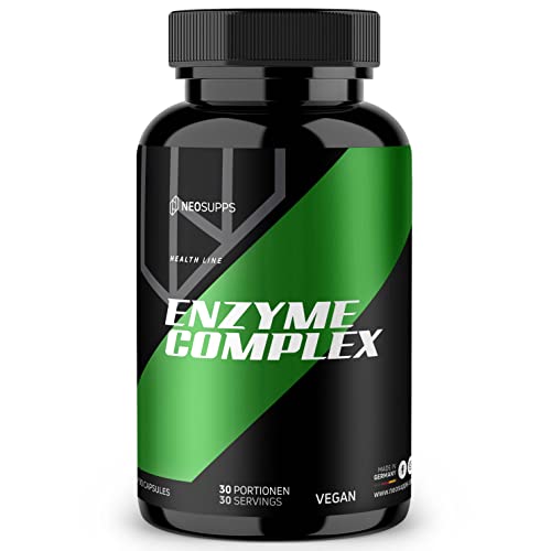Neosupps Enzyme Complex - 90 Kapseln | Enzyme I Pflanzenextrakte I Gesundheit