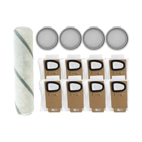 Soft Brush Dust Bag Accessory, Compatible For Roborock H6/Xiaomi Mi Home SCWXCQ01RR Vacuum Cleaner Replacement Kit (Color : Set M)